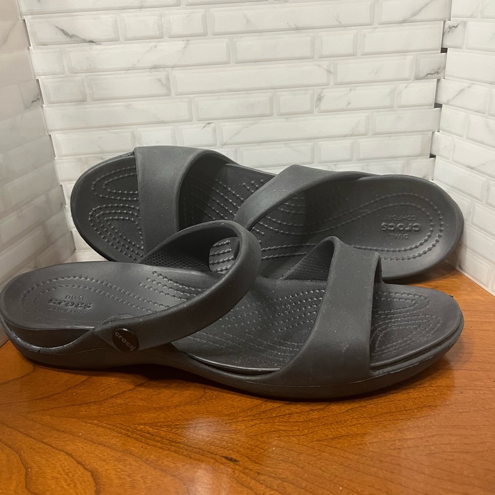 CROCS Women's Black Sandals